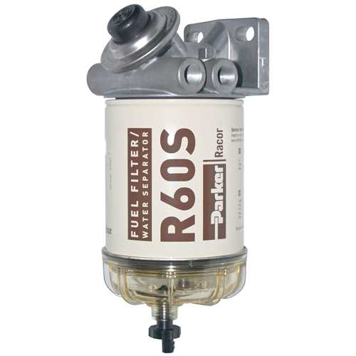 Racor 460R, 460R2, 460R10, 460R30 Diesel Spin-On Filter/Separator Series