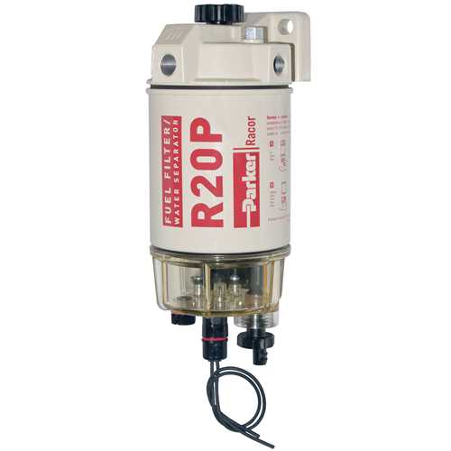 Racor 230R12 Series Diesel Spin-On Filter/Separators w/ Heater